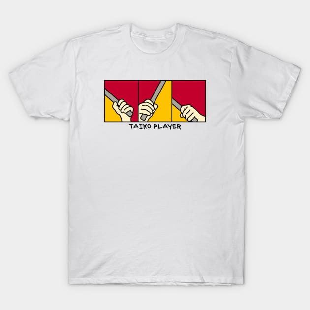 Taiko Drum Hands T-Shirt by schlag.art